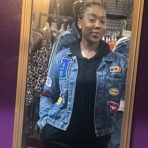 Denim Patchwork Jacket